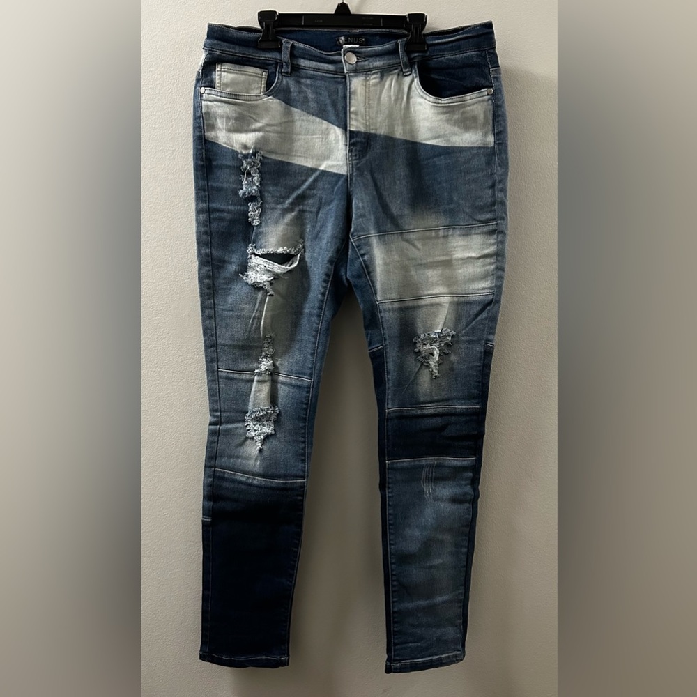 Venus patchwork jeans